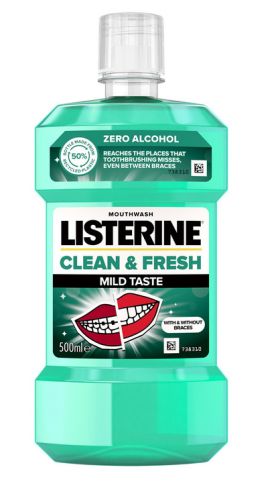 Listerine stn voda Zero Clean &amp; Fresh 500 ml